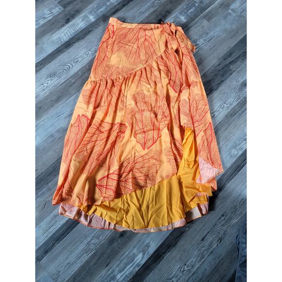 Anthropologie Hutch Printed Wrap Maxi Skirt - New XL - Picture 5 of 5